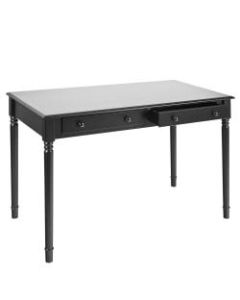 Southern Enterprises Writing Desk, Black