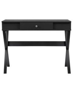 Ameriwood Home Paxton Campaign Desk, Black