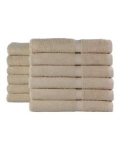 1888 Mills Crown Touch XL Bath Towels, 27in x 54in, Beige, Pack Of 36 Towels