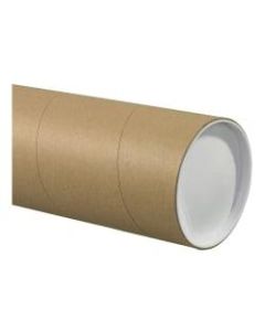 Office Depot Brand Jumbo Mailing Tubes, 5in x 48in, Kraft, Case Of 15 Tubes