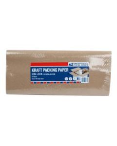 United States Post Office Packing Paper, 18in x 24in, Brown, Pack Of 15 Sheets