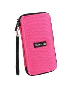 Guerrilla Calculator Zipper Case For Graphing Calculators, Pink, G1-CALCCASEPNK