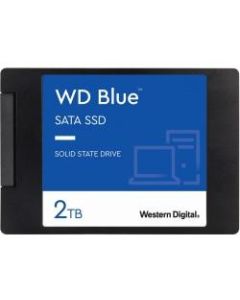 Western Digital Blue 3D NAND 2TB Internal Hard Drive, SATA III, WDS200T2B0A