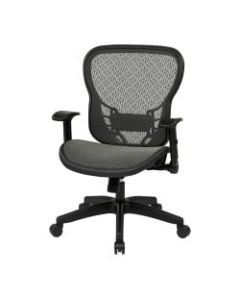 Office Star Space Seating Fabric High-Back Chair, Black