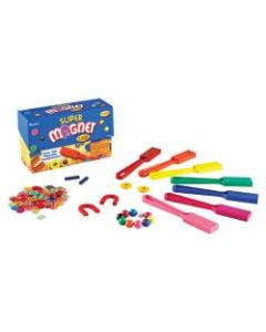 Learning Resources Super Magnet Lab Kit, Pre-K To Grade 5, Set Of 224 Pieces