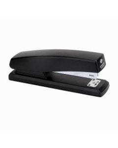 Business Source Full-Strip Desktop Stapler - 20 Sheets Capacity - 210 Staple Capacity - Full Strip - Black