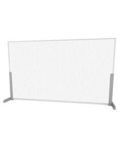 Linea Italia, Inc Wellness Line Sneeze Guard, 72in x 24in, White Frost