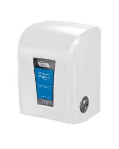 Tandem Electronic Hybrid HWT Dispenser, 17 5/16inH x 12 7/16inW x 9 7/8inD, White