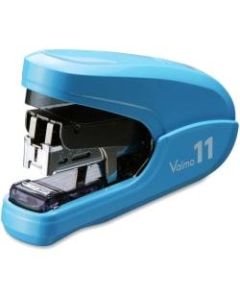 MAX Vaimo 11 Compact Stapler - 35 Sheets Capacity - 100 Staple Capacity - 3/8in Staple Size - Blue