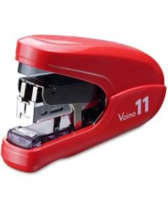 MAX Vaimo 11 Compact Stapler - 35 Sheets Capacity - 100 Staple Capacity - 3/8in Staple Size - Red