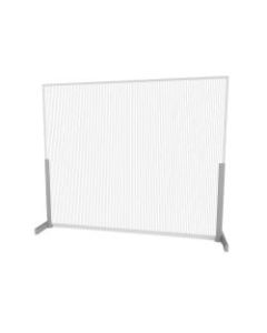 Linea Italia, Inc Wellness Line Sneeze Guard, 48in x 31in, White Frost