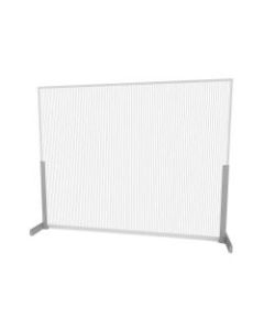 Linea Italia, Inc Wellness Line Sneeze Guard, 60in x 31in, White Frost