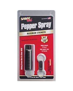 SABRE Pepper Spray Key Chain, Black