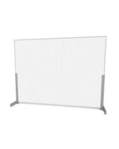 Linea Italia, Inc Wellness Line Sneeze Guard, 66in x 31in, White Frost