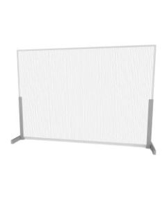 Linea Italia, Inc Wellness Line Sneeze Guard, 72in x 31in, White Frost