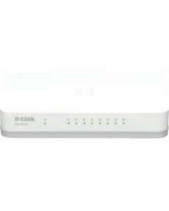 D-Link GO-SW-8G 8-Port Gigabit Unmanaged Desktop Switch - 8 Ports - 10/100/1000Base-T - 2 Layer Supported - Desktop - 3 Year Limited Warranty