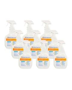 Clorox Broad-Spectrum Quaternary Disinfectant Cleaner - Spray - 32 fl oz (1 quart) - 9 / Carton - White