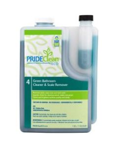 PRIDEClean Restroom Cleaner, 1.8 Liters, Case Of 4 Bottles