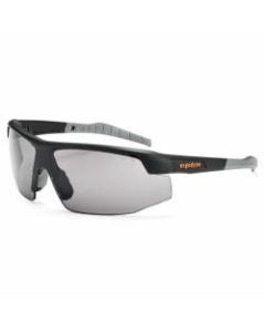 Ergodyne Skullerz Safety Glasses, SkOll, Matte Black Frame Smoke Lens