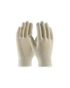 PIP Cotton/Polyester Gloves, 7in, Medium, White, Pack Of 12 Pairs