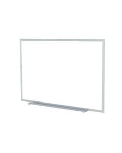 Ghent Non-Magnetic Dry-Erase Whiteboard, 48in x 60in, Aluminum Frame With Silver Finish