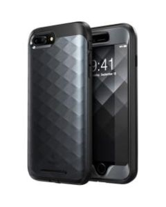 i-Blason Hera Case - For Apple iPhone 8 Plus Smartphone - Black - Polycarbonate, Thermoplastic Polyurethane (TPU)