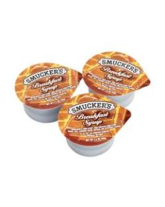 Smuckers Single-Serve Breakfast Syrup Packs, 1.4 Oz, Case Of 100 Packs