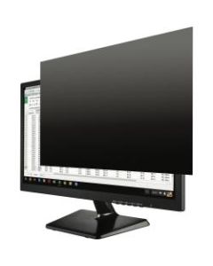Kantek Secure-View Blackout Privacy Filter - Fits 19in Widescreen LCD Monitors Black - For 19in Widescreen Notebook, Monitor - Anti-glare - 1 Pack
