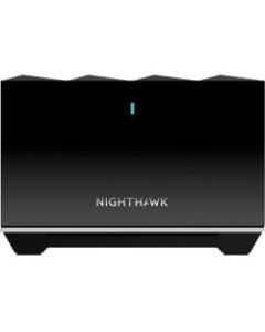 Netgear Nighthawk MS80 802.11ax 3.52 Gbit/s Wireless Range Extender - 2.40 GHz, 5 GHz - MIMO Technology - 2 x Network (RJ-45) - Gigabit Ethernet - Desktop - 1 Pack