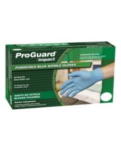 ProGuard General-purpose Disposable Nitrile Gloves, Medium, Blue, Box Of 100