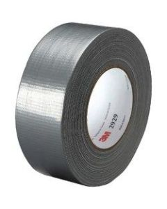 3M 2929 Duct Tape, 3in Core, 2in x 150ft, Silver, Case Of 24