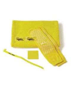 Medline Fall Prevention Kits With Blankets, Yellow, Pack Of 20