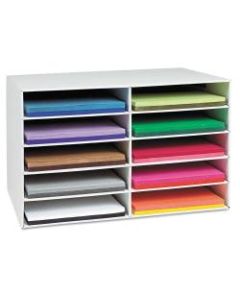 Pacon Construction Paper Storage Unit, 3inH x 12 1/4inW x 18 1/4inD