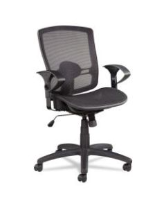 Alera Etros Series Mesh Mid-Back Chair, Black
