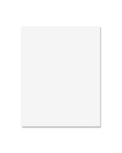 Pacon Peacock Railroad Board, 22in x 28in, 6-Ply, White, Carton Of 100 Sheets