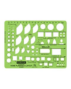 Staedtler Mars Template, Home Planning & Layout