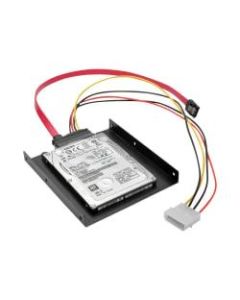 Tripp Lite 2.5 Inch SATA Hard Drive to 3.5 Inch Drive Bay Mounting Kit - Black