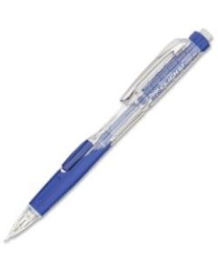 Pentel .7mm Twist-Erase Click Mechanical Pencil - #2 Lead - 0.7 mm Lead Diameter - Refillable - Transparent, Blue Barrel - 1 Each
