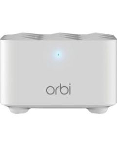 Netgear Orbi RBS10 IEEE 802.11ac 1.17 Gbit/s Wireless Range Extender - 2.40 GHz, 5 GHz - MIMO Technology - Desktop - 1 Pack