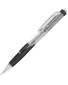 Pentel Twist-Erase CLICK Mechanical Pencil, 0.9mm, #2 Lead, 59% Recycled, Black/Transparent Barrel