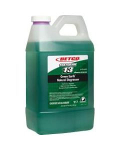 Green Earth FASTDRAW Natural Degreaser - Concentrate Liquid - 67.6 fl oz (2.1 quart) - 4 / Carton - Dark Green