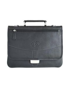 MacCase Premium - Briefcase for tablet / notebook - leather - black - 13in - for Apple 12.9-inch iPad Pro (1st generation, 2nd generation, 3rd generation, 4th generation, 5th generation)