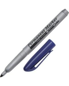 Permanent Fine-Point Markers, Blue (AbilityOne 7520-01-511-4319)