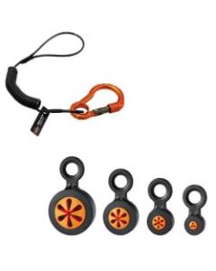 Ergodyne Squids 3194 Hand Tool Tethering Kit, 1 Lb, Black