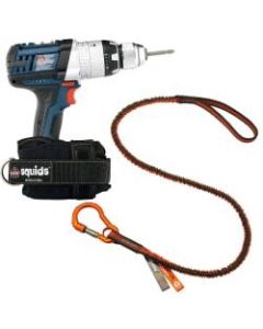 Ergodyne Squids 3191 Power Tool Tethering Kit, 10 Lb, Orange/Gray