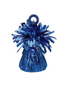 Amscan 6 Oz Foil Balloon Weights, Blue, Pack Of 12 Weights