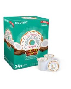 The Original Donut Shop Single-Serve Coffee K-Cup, Coconut Mocha, Carton Of 24
