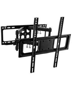 Mount-It Full-Motion Wall Mount For 32 - 55in TVs, 11inH x 10inW x 2-1/8inD, Black