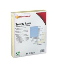 DocuGard Medical Prescription Papers And Business Checks, Standard Medical 6, 2-Part, 8 1/2in X 11in, Blue/Canary, Pack Of 250