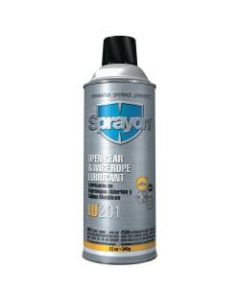 Sprayon LU 201 Open Gear & Wire Rope Lubricant Aerosol Can, 12 Oz